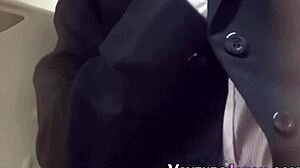 This asian teen just turned 18 and she's masturbating outdoors