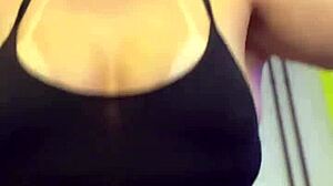 people passing by in the building gym watching me exercise