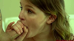 sweet eliza eves is all-in on this sexy scene