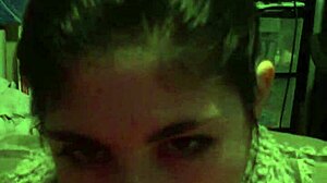 Teen natalie sneaks blowjob on big tits amateur