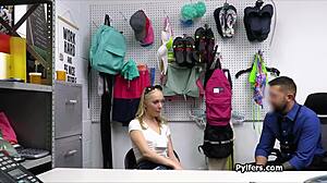 Dildo-Stealing Cutie Meets Real Cock