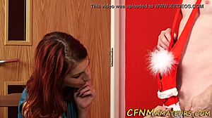 Amateur Redhead Humiliates Cock in Fetish Scene