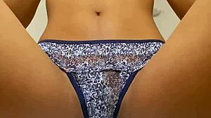 tight horny pussy gets fingered solo