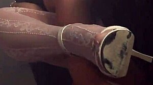 rough lesbian licking gets her off