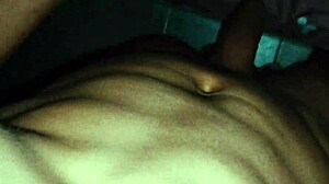 Friend cheats on boyfriend during sleepover with cumshot