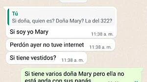 Doña mary got very horny owing the rota