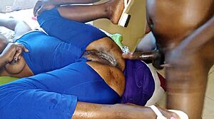 creamy new year fuck with fat pussy taking bbc