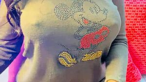 Hidden Camera Films Her Natural Tits During Masturbation