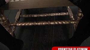 rob piper dominates brunette charlotte sartre's big ass in a hardcore homemade fucking session