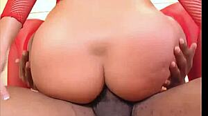 Ava Devine Stretches Her Ass with Shane Diesel's Big Black Cock