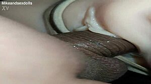 trailer candy in beige panties for vaginal scene