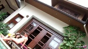 Tall Slim Thai Whore Takes Bareback Fuck From Big White Tourist At Pattaya Spa