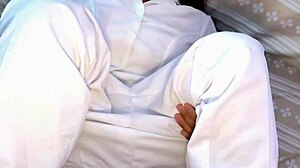 Teen nursing student invites me home for uniform fuck, almost impregnating her!