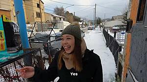 Fodendo turista brasileira no natal