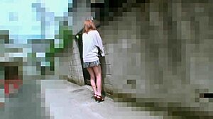 lovely japanese teen gives him head and takes it from behind