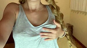 Cute Princess Touches Herself Deliciously in Father's Cabin