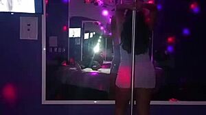 hey babe my wife dances so slutty i love showing her off like this