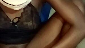 Skinny african teen slut loves rough hard fuck