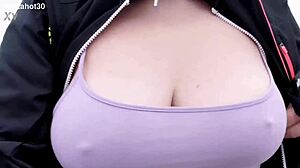 Rocío's Provocative Morning Walk in the Outdoors