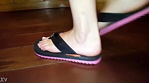 Luh's Feet Deliver Intense Footjob Pleasure