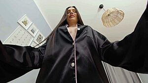 mary rock emotionally stretches her tight pussy with a dildo for you, building up to an intense orgasm