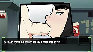 Relaxing game session with big tits