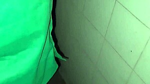 At the gas station, the attendant couldn't resist fucking the naked amateur in public