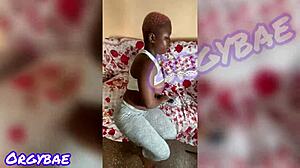 ebony queen finally reveals her face during first steamy debut