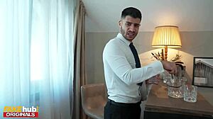 fakehub - posh english blonde milf gets her mature pussy fucked in first class airport lounge