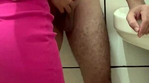 fucking the maid in the bathroom while wife shops? naughty thrill