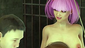 The manga erotuber momozono eroko mature woman endures bondage harem play sm with big tits