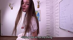 my emo latina teacher with huge tits gives me first-time babysitter lessons