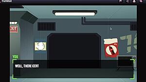 Relaxing game session with big tits