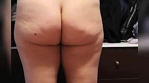 My wife enjoys a relaxing shower after a long day.