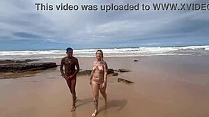 Stripping bikini on crowded bahia beach, these teens give to every guy