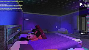 Suggestive Fucking Of Blonde Bimbo In Roblox Studio