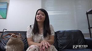 In the bustling city, Futaba Ai faces her baptism with a deep creampie in part one.