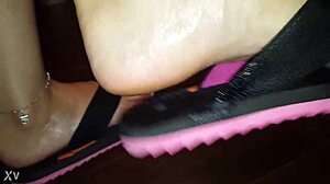 Luh's Feet Deliver Intense Footjob Pleasure