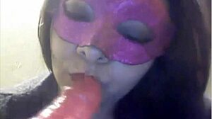 Fat BBW Shoves Giant Toy Deep!