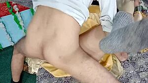 best part of yellow dressed desi bride getting big cock hindi xxxx hardsex with loud moans on xvideos india xxx