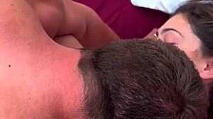 couple fucks as wife frees tight ass