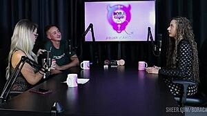 Compilados da Jujube Delícia no Bora Cast com Bruna Carlos - Parte 1 Watch on Sheer Red