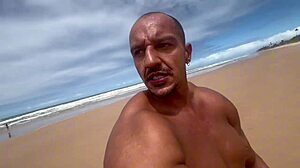 Stripping bikini on crowded bahia beach, these teens give to every guy