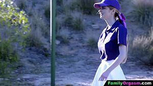 Dads compete burning stepdaughters out with orgasms?