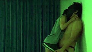 ballbusting session with kicking action