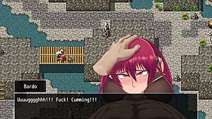 Makina Tied Up Throat Fucks Bandit for Massive Facial Cumshot