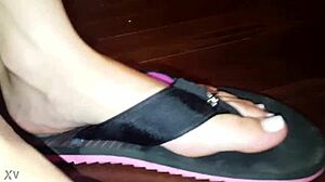 Luh's Feet Deliver Intense Footjob Pleasure