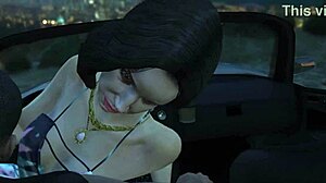 Gta 5- Franklin Gets A Hooker Service