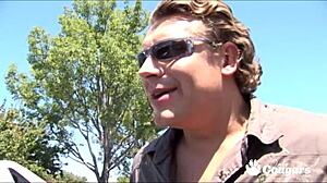 Milf Alisandra Monroe Lets A Guy She Just Met Put His Finger Inside Her Asshole