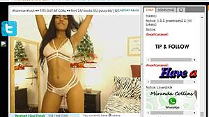 Miranda Collins Latina Strip Tease Cam Tempts You?